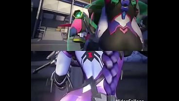 Nonton D.va Vs Widowmaker Omg! Amazing! thumbnail