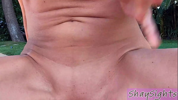 Play MP4 - Horny MILF Cougar Shay Sights Gets Pussy Fucked in Bikini by the Pool