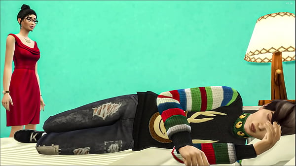 Japanese Stepmom Surprises Her Stepson With A Blowjob On Christmas Night Video thumbnail