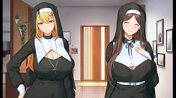 Play MP4 - Summer Clover &lbrack; HAREM HENTAI GAME &rsqb; Ep&period;19 Cute day for the 3 NUNS &excl;