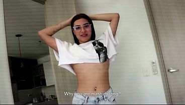 Nonton Tiny Venezuelan Teen Bounces On Huge Dick Pov Reverse Cowgirl Till She Drips thumbnail