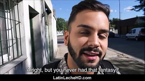 Straight Spanish Latino Guy Approached On Street By Gay Stranger Paying For Sex On Camera In Public 