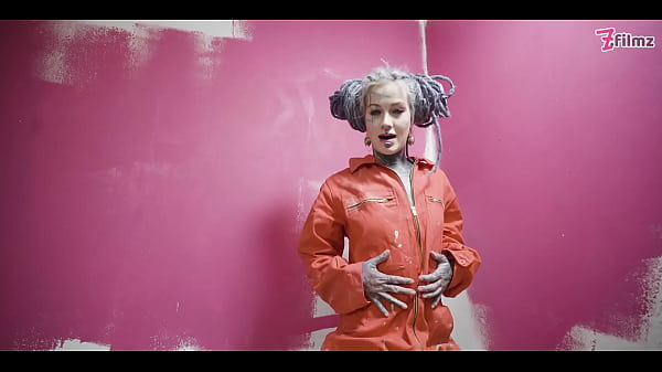 Workwear anal stretching solo masturbation gapes and squirt 