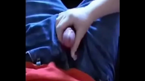 Handjob with premature cum in pants 