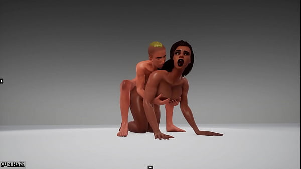 Cute_Guy Mates With_Ebony Amazonian_3D Porn_Wild Life