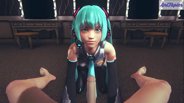 Nonton Hatsune Miku Sex Before Concert- 3d Hentai thumbnail
