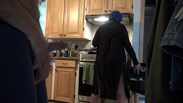 Play MP4 - OH MY GOD&excl;&excl;&excl; I almost got caught flashing my big dick in front of my Pakistani stepmother