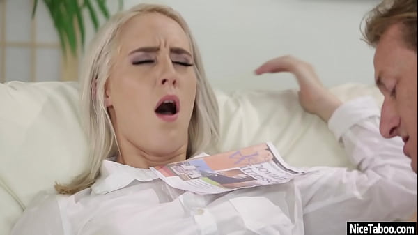 Devout blonde teen Cadence_Lux got fucked in mouth before hard pussy fucking