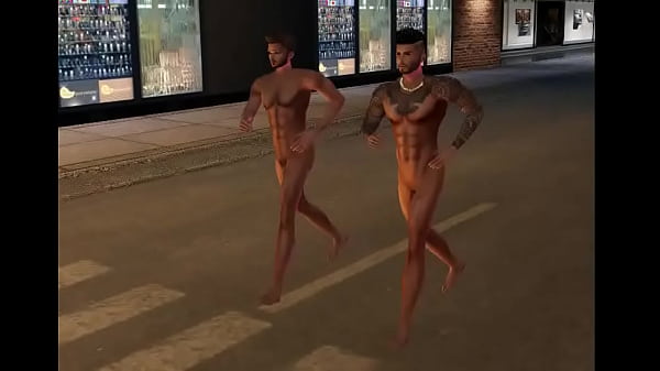 Play MP4 - NAKED JOG THROUGH THE CITY