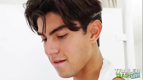 TRAILERTRASHBOYS Bottom Gay Barebacked In Public Toilet 