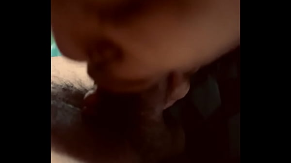 Brown skin Latina gives_sloppy head