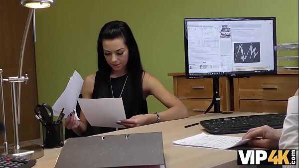 Play MP4 - VIP4K&period; Skinny brunette passes real sex casting at loan agency