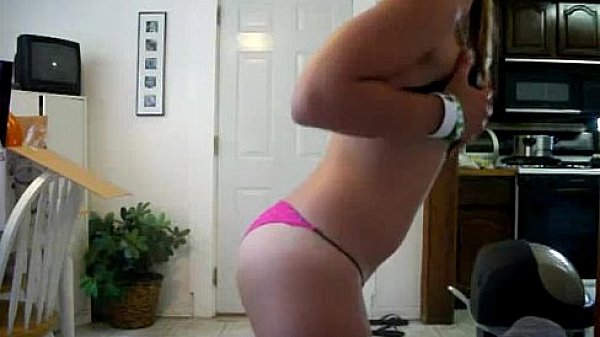 Cute teen with amazing body dances on her webcam 
