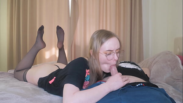 I Cum Massive_Twice in My step Mom's MouthDeepthroat