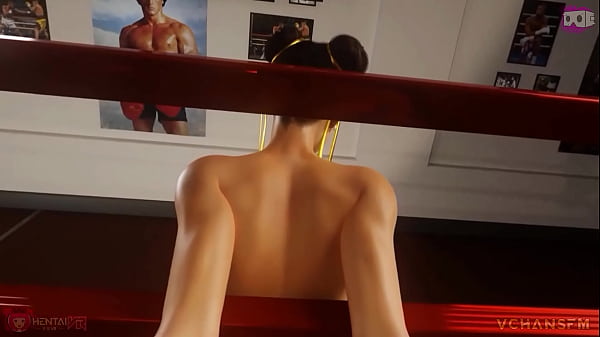 Chun li on the ropes