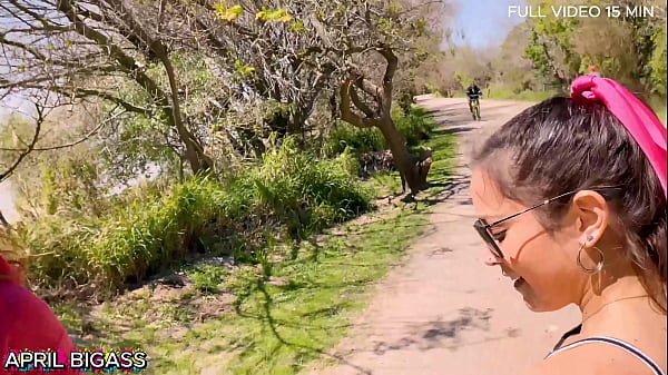 Threesome ,Two sluts thirsty for yellow piss, drink more than 3 liters in public, Argentinian National Park!! 