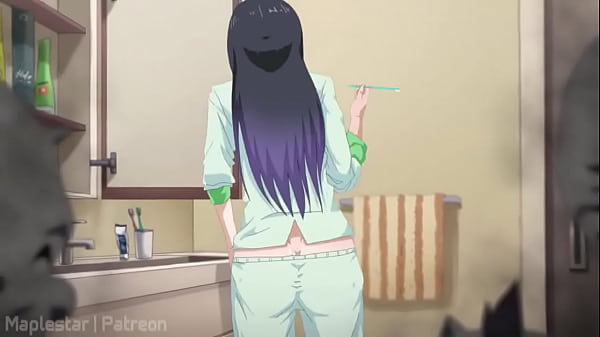 The pulled her pants down xd 