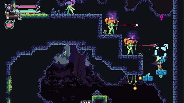 Flipwitch - A metroidvania about genderbending - gameplay 