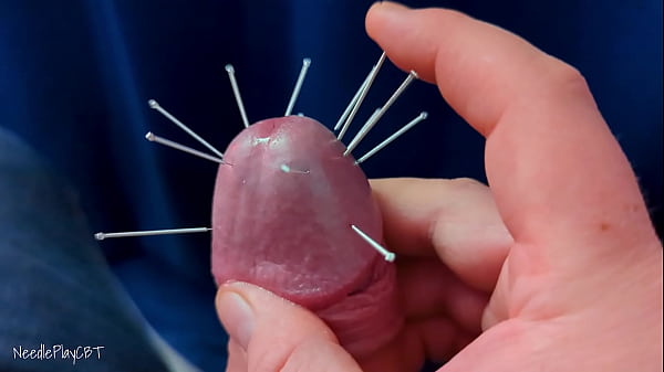 Play MP4 - Ruined Orgasm with Cock Skewering - Extreme CBT&comma; Acupuncture Through Glans&comma; Edging & Cock Tease