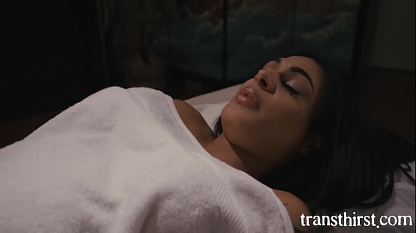 Big Tits Shemale Gets A Deep Massage From Her HS Mate 