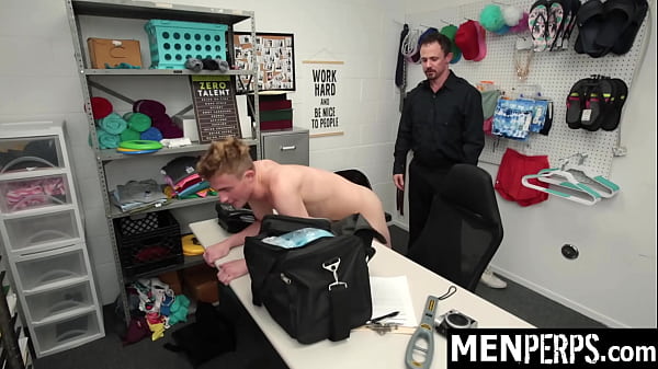 Twink's Denial Gets Him in Deeper Trouble and A Hardcore Anal Sex Session with Officer - Menperps 