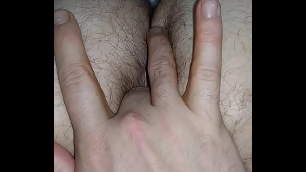 Fingering my right hairy asshole 