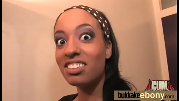 Ebonygets group cumshots 5