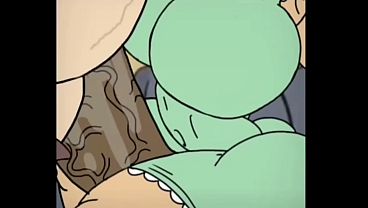 Rita es penetrada analmente por el pene de leni 