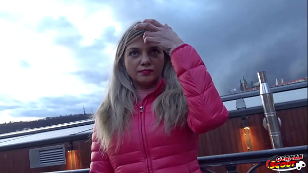 German Scout - Blue Eyes Blonde Teen Seduce To Sex At Fake Model Job thumbnail