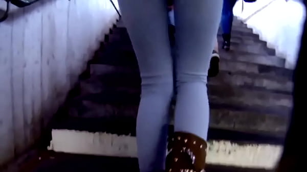 Candid_Ass in tight jeans
