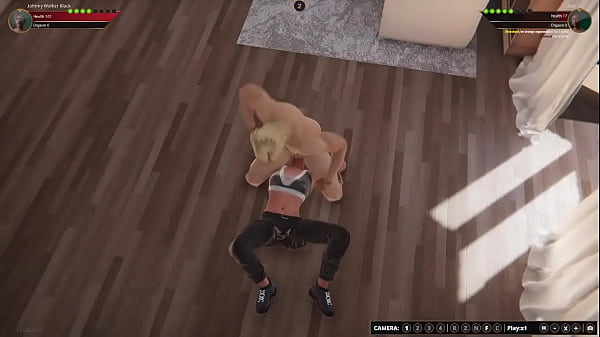 Johnny walker vs ash nf3d mma mixed combat maledom