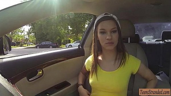 Lovely teen babe london smith gets pounded in countryside 