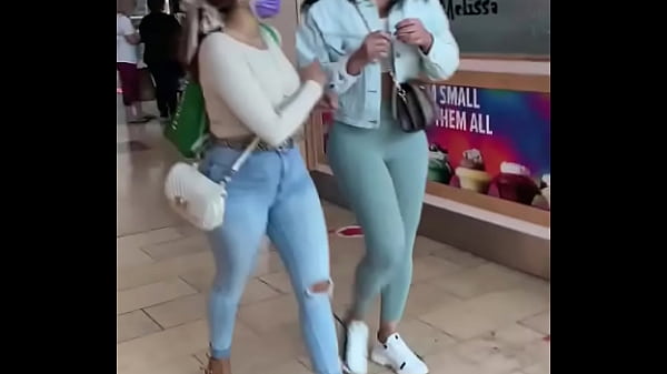 Bitches walking in the mall 