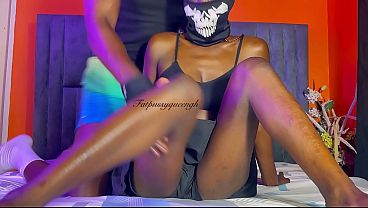 Play MP4 - Ebony Petite Pussy Fingered and played with &lpar;BBC hardcore fuck&rpar;