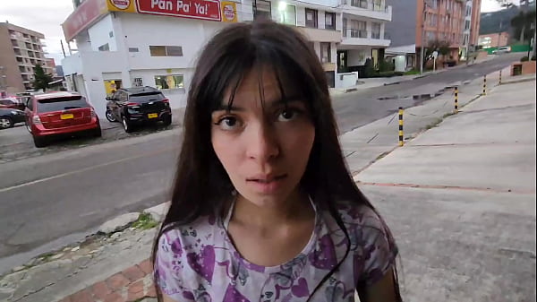 Play MP4 - Stranger on the street asks for help&comma; and thanks him by secretly fucking his wife