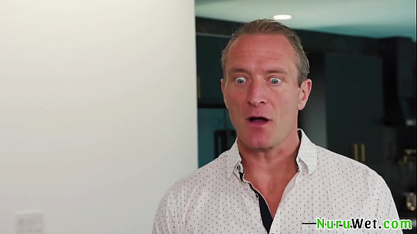 Sexy cutie girl enjoy nuru massage with her client and make him happy 