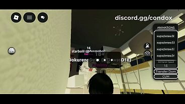 My bf fucks me in a roblox condo 