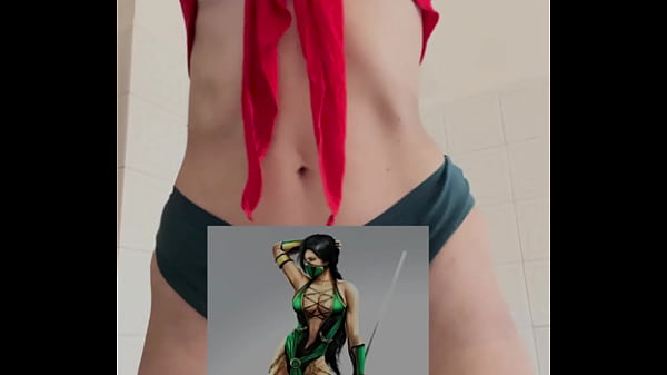 Nonton Lollolara91 - Bodypaint Jade Mortal Kombat Nsfw thumbnail