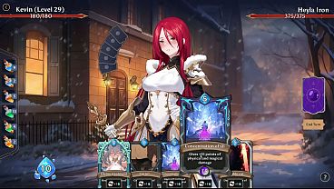 Fun Time With the Slime Queen Erotic Card Battler Aura Hentai Cards