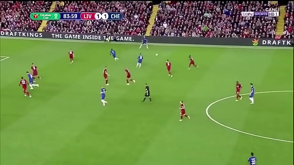 Gol pornografico de Hazard vs Liverpool na FA Cup 