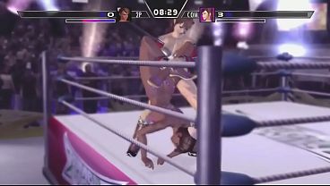 Rumble Roses XX Anesthesia Dominated by Aigle for 10 Minutes