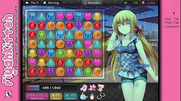 Play MP4 - Second Time's The Charm - &ast;HuniePop&ast; Female Walkthrough &num;12