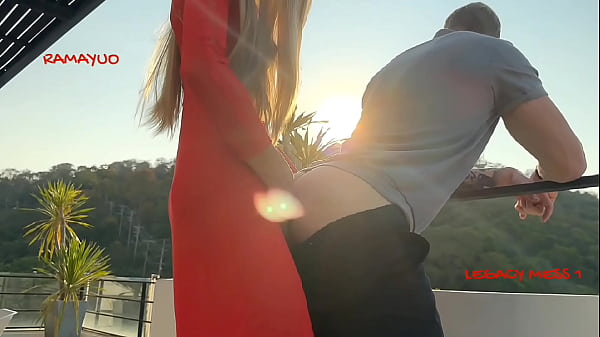 Play MP4 - LEGACY MESS&colon; STYLISH Horny ladyboy with big cock in RED fucks her client&period; CANDY&period;