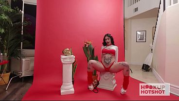 Bts - Big-boobed Brunette Luna Baby Hooks Up With Bryan Gozzling! thumbnail