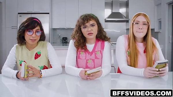 Bookworms Harper Red_Naudi Nala and_Ozzy SparX got aroused by a lustful provocative_book shared by Nicky Rebel