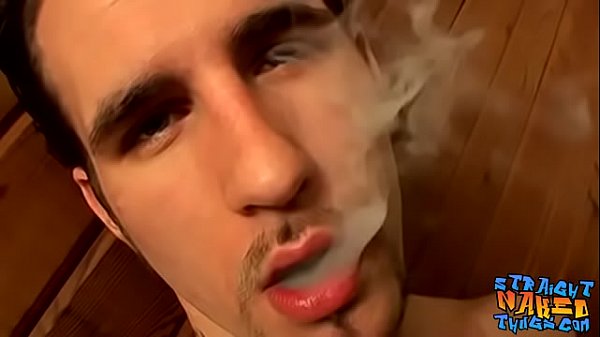 Tattooed thug shoots his massive load 