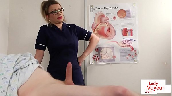 Bossyvoyeur_nurse instructs_patient_to wank