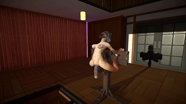 Furry_Cat Dildoes and_Cum Inflation