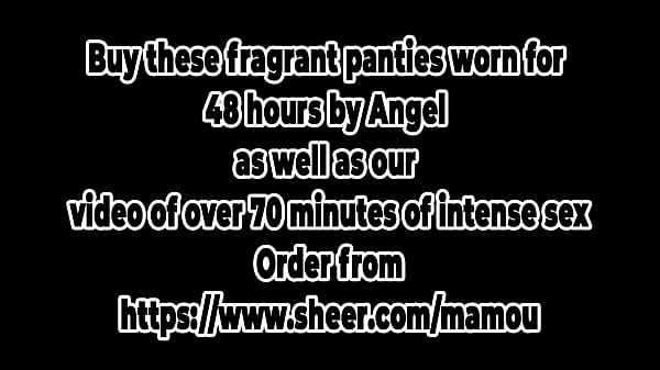 Buy these fragrant panties worn for 48 hours by jupiluni as well as our video of over 70 minutes of intense sex order from 