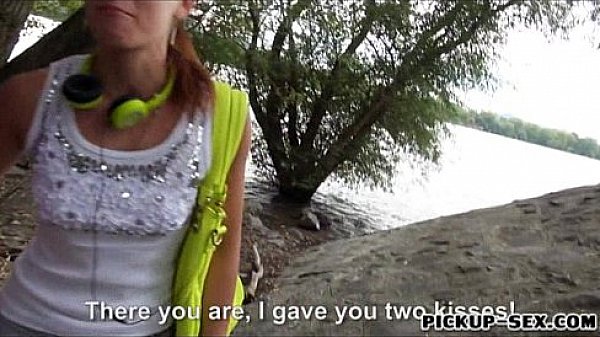 Eurobabe Minnie Manga flashes tits and fucked for money 